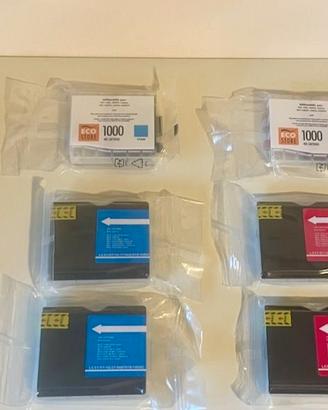 12 cartucce Brother LC1000 / LC970 - NUOVE sigilla