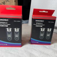 N. 2 Kit Trigger Yongnuo RF-603C II - x Canon