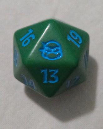 Leonardo D20 Dado Magic TMNT Ninja Turtles