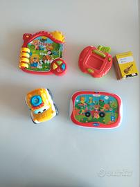 Lotto 4 giochi sonori