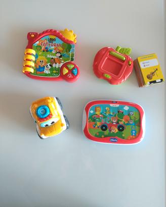 Lotto 4 giochi sonori