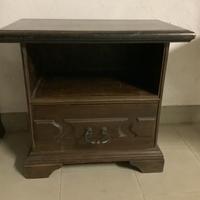 Mobiletto in legno, adatto per decoupage