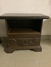 Mobiletto in legno, adatto per decoupage