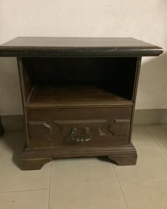 Mobiletto in legno, adatto per decoupage