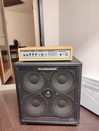 amplificatore basso testata+cassa 