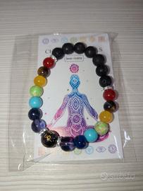 Bracciale 7 Chakra meditazione Yoga Reiki Energia 