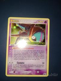 Pokémon Deoxys holo stamped 