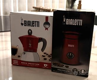 Caffettiera Moka 4 induzione Bialetti macinacaffè