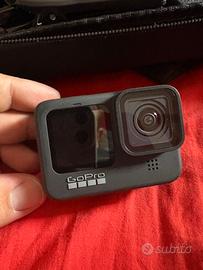 Go pro hero 9 black + doppia batteria+ accessori