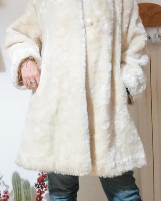 EcoPelliccia color crema, tg 42