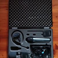 Set microfoni Sennheiser con valigetta