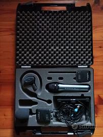 Set microfoni Sennheiser con valigetta