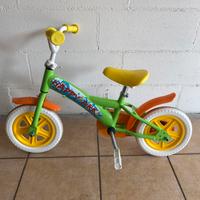 Bicicletta bambino/a con rotelle