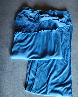 Pigiama donna blu Yamamay mis. XS