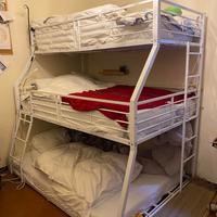 Letto a castello triplo 90 x 200 cm