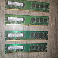 RAM DDR2 Samsung 4x1 GB DELL (4 disponibili)