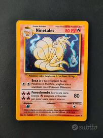 Ninetales 12/102 carta pokemon holo