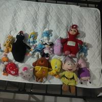 peluches assortiti