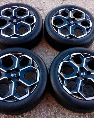 CERCHI E GOMME 17 ORIGINALI CITROEN