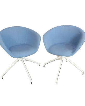 2x ARPER DUNA 02 SEDIA POLTRONCINA GIREVOLE 4 STEL