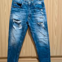 Jeans strappati Cropped Genius