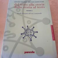 DAL TESTO ALLA STORIA DALLA STORIA AL TESTO Vol. A