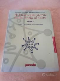 DAL TESTO ALLA STORIA DALLA STORIA AL TESTO Vol. A