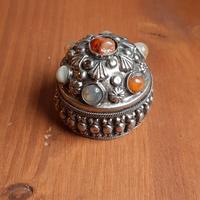 portagioie vintage etnico berbero metallo e pietre