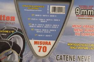 Catene da neve misura 70