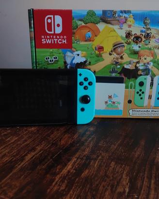 Nintendo switch animal crossing limited edition 
