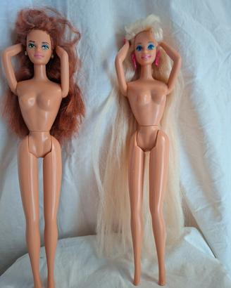 2 Barbie Vintage da collezione T.hair × Whitney