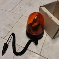 Lampeggiante girofaro con calamita e spina