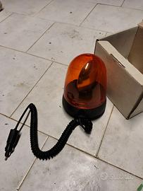 Lampeggiante girofaro con calamita e spina