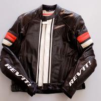 GIACCA MOTO REV IT  IN PELLE