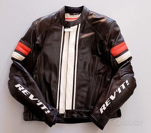 GIACCA MOTO REV IT  IN PELLE