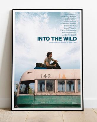 Poster Locandina Film "Into the wild"