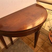 Console tavolo allungabile legno massello