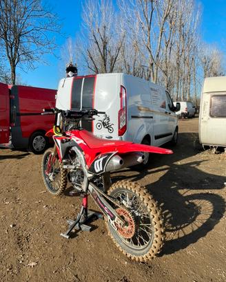 Moto da cross honda crf 250 4T