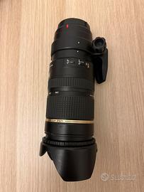 TAMRON 70-200 f2/8 attacco canon VC stabilizzato