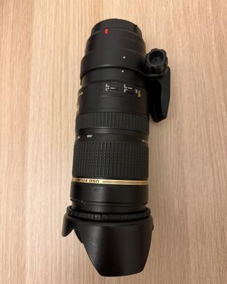 TAMRON 70-200 f2/8 attacco canon VC stabilizzato
