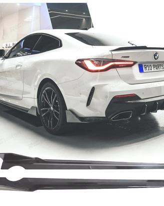 ESTENSIONI MINIGONNE BMW G22 20-24 LOOK M NERO LUC