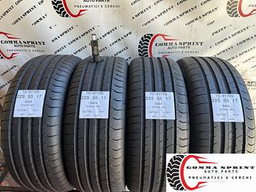 4 PNEUMATICI 225/55 R17 SAVA ESTIVE