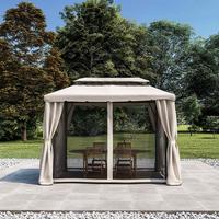 Gazebo 3x3 o 3x4 con zanzariere nuovo