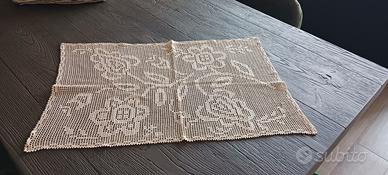 centro tavola uncinetto fatto a mano