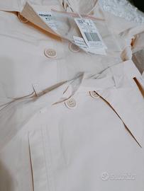 trench giacca giubbino Primigi con cappuccio