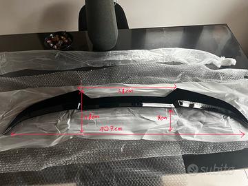 Spoiler posteriore BMW Serie 1 F40 MSport nero