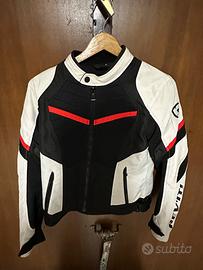 Giubbotto moto Revit in tessuto con protezioni