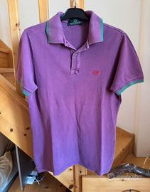 Polo viola/lilla Slim fit “Fred Perry” taglia 40/M