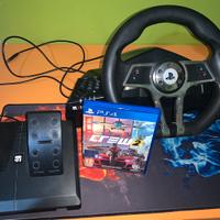 Volante Ps4 + The Crew 2 Ps4.