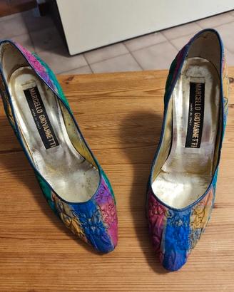 Scarpe in tela da sera n. 37